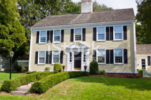Photo of the exterior of a luxury home